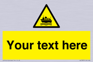 Custom warning ferries crossing vessels